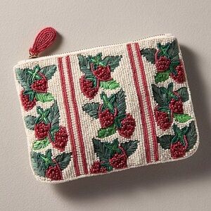 ✨ Anthropologie Fiona Medium Beaded Pouch